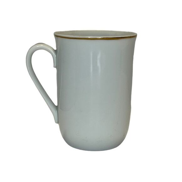 Norman Rockwell Vintage 1981 painted cups white w/ gold trim 5 unique mugs - Picture 13 of 16